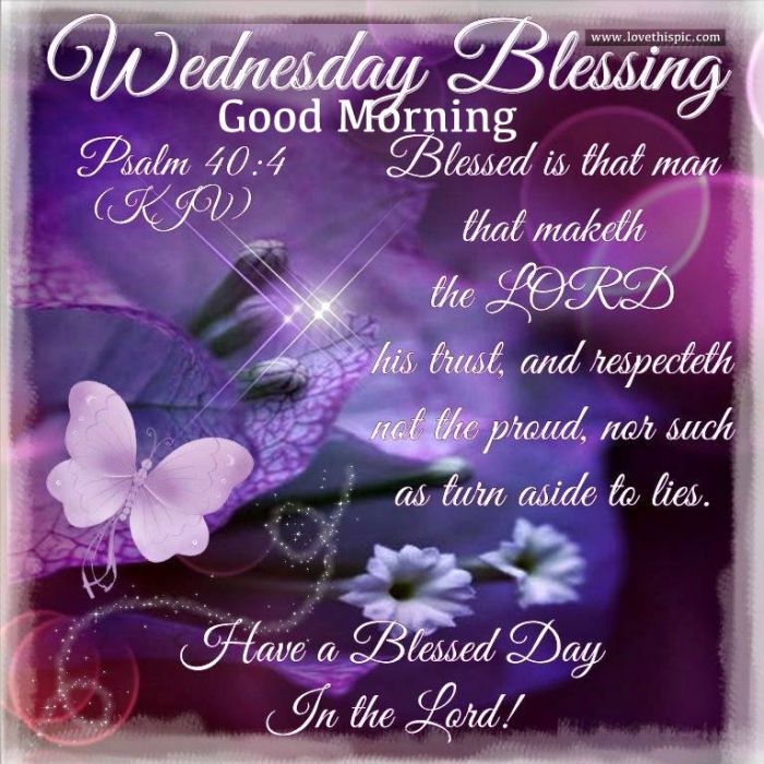 good morning wednesday blessings messages