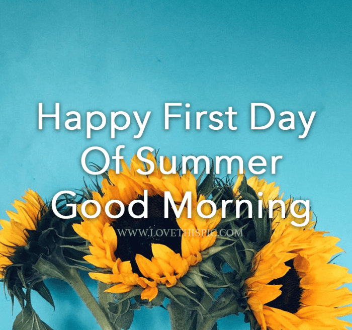good morning 1st day of summer wishes terbaru