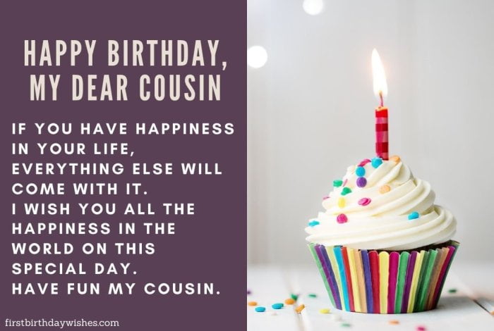 birthday messages cousin