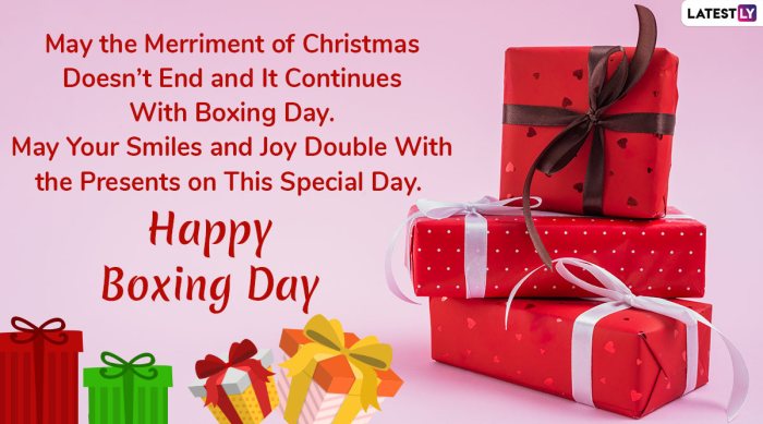 boxing day good morning wishes