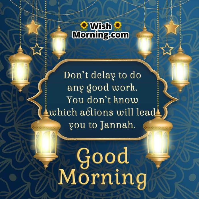 islamic good morning messages