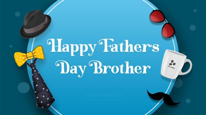 brother fathers wishes happy father messages card who
