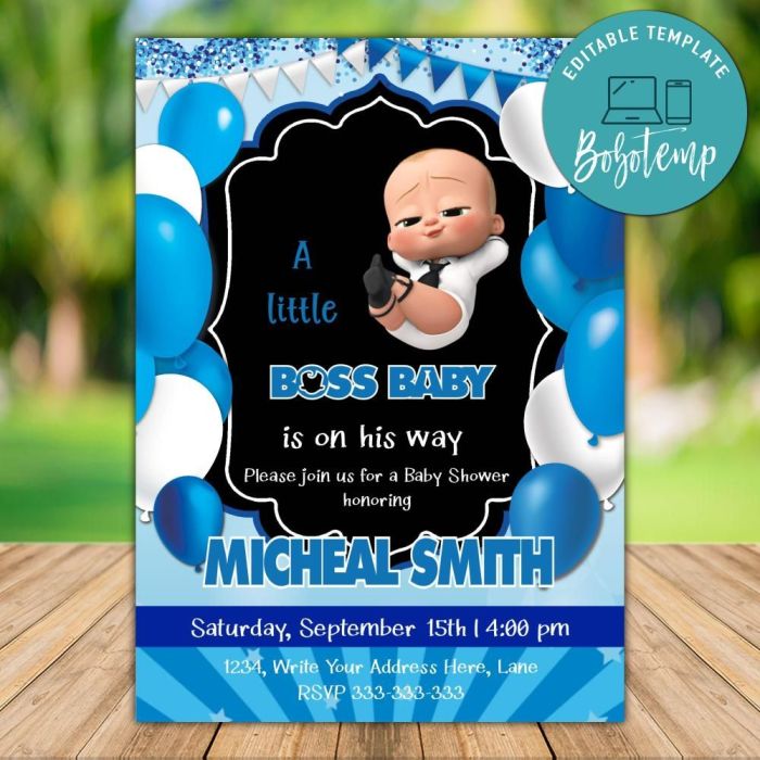 baby shower card message for boss
