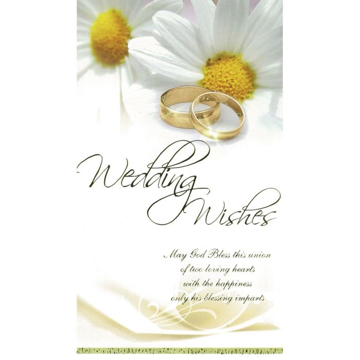 message for wedding card religious