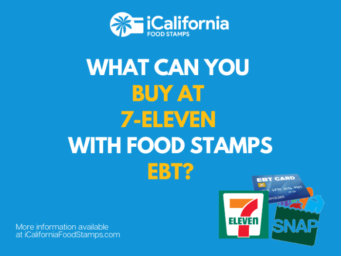 does 7 eleven take food stamps