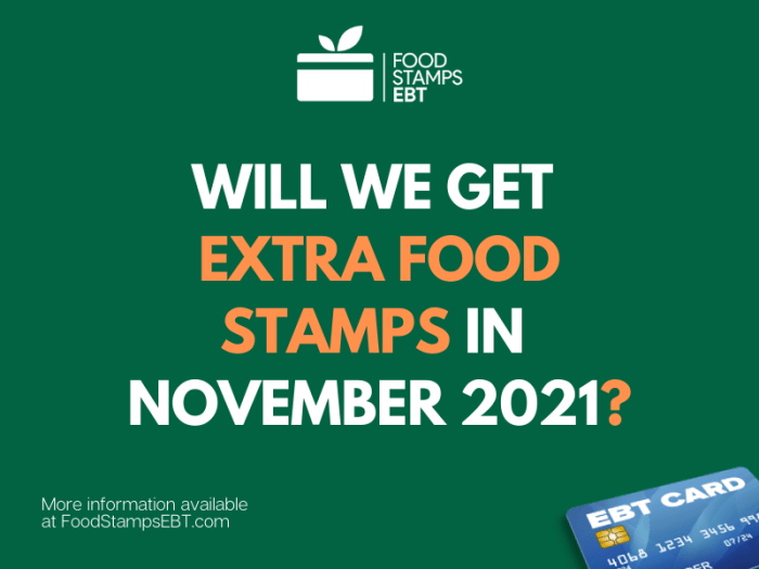 do you get extra food stamps for thanksgiving