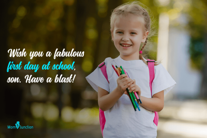 first day of school good wishes terbaru