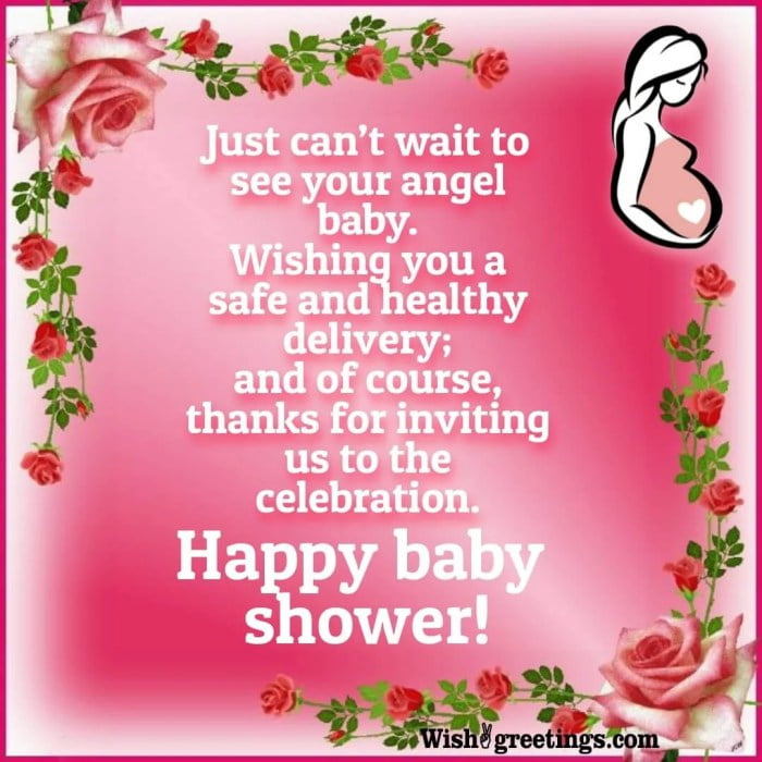 baby shower card message for sister in law terbaru