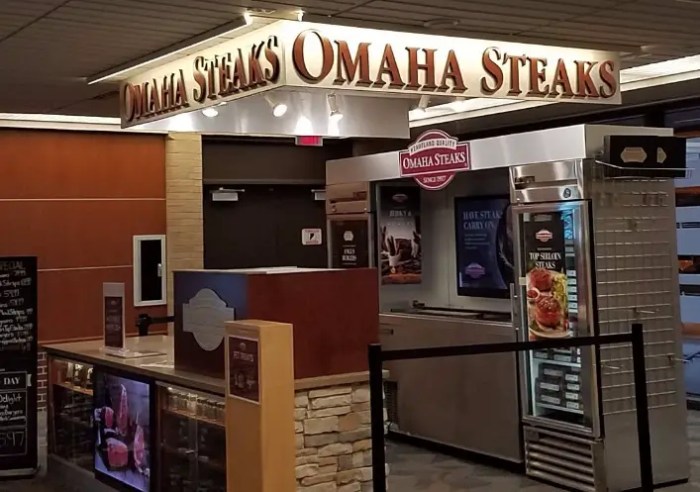 omaha steaks zouton customers above minimum