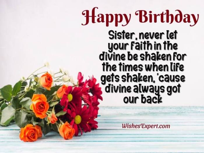 christian birthday messages for a sister terbaru