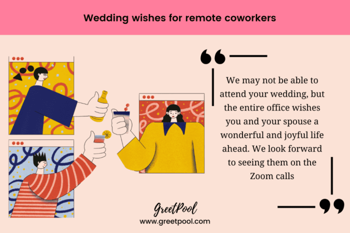 wedding card message for coworker terbaru
