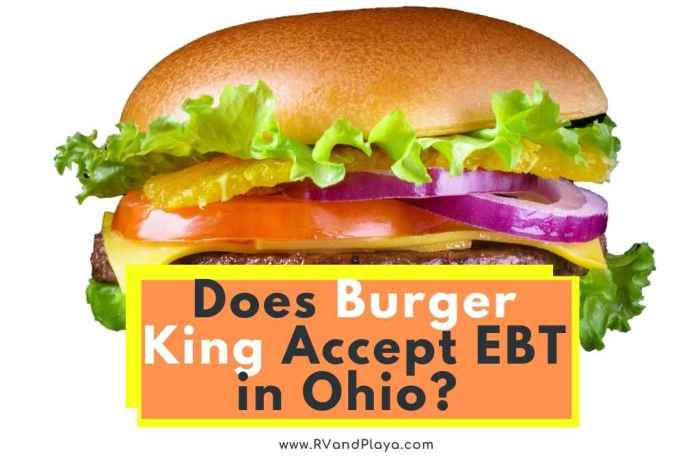 do burger king accept food stamps