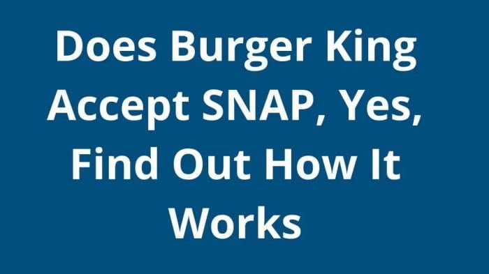 do burger king accept food stamps terbaru