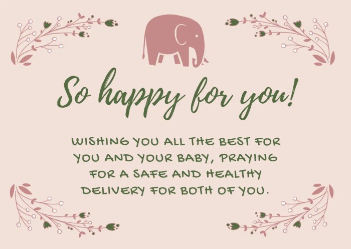 baby shower card message for dad terbaru