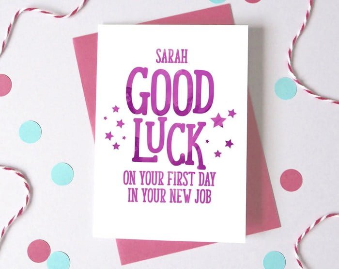 good luck wishes for first day at work terbaru