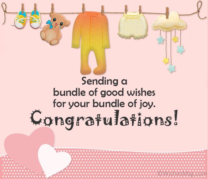 congratulations message for baby shower card terbaru