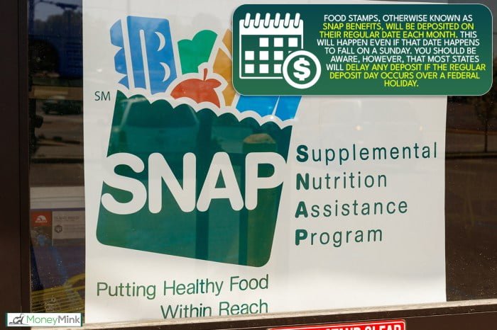 do food stamps get deposited on sundays in massachusetts terbaru