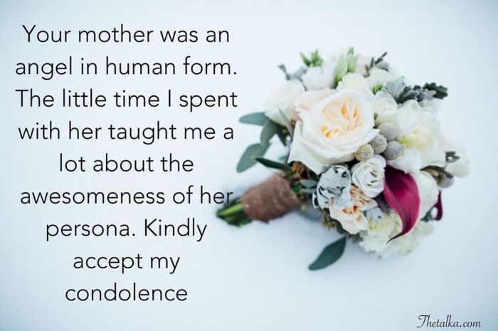 condolence condolences mothers
