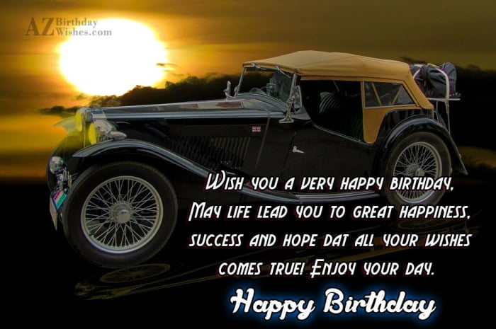 birthday messages for car lovers terbaru