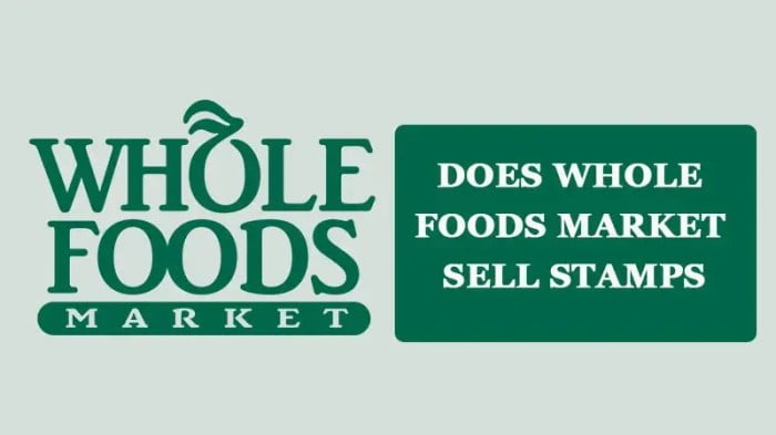 does whole foods sell stamps
